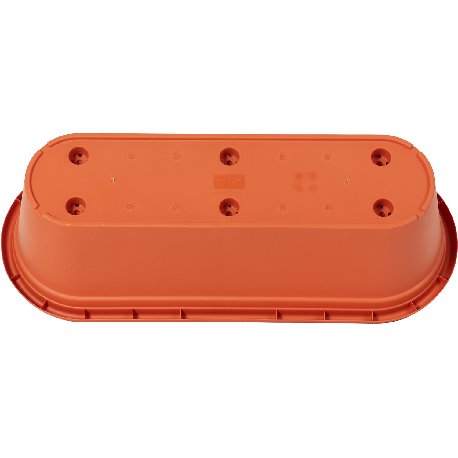 Clever Pots Trough with Reservoir Terracotta 50cm Image 6