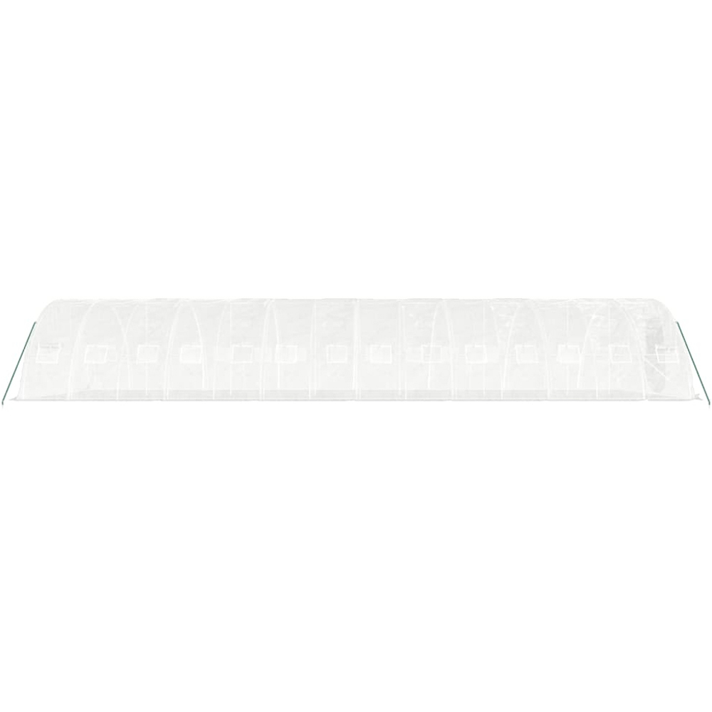 vidaXL White 16.4 x 46ft Greenhouse Image 5