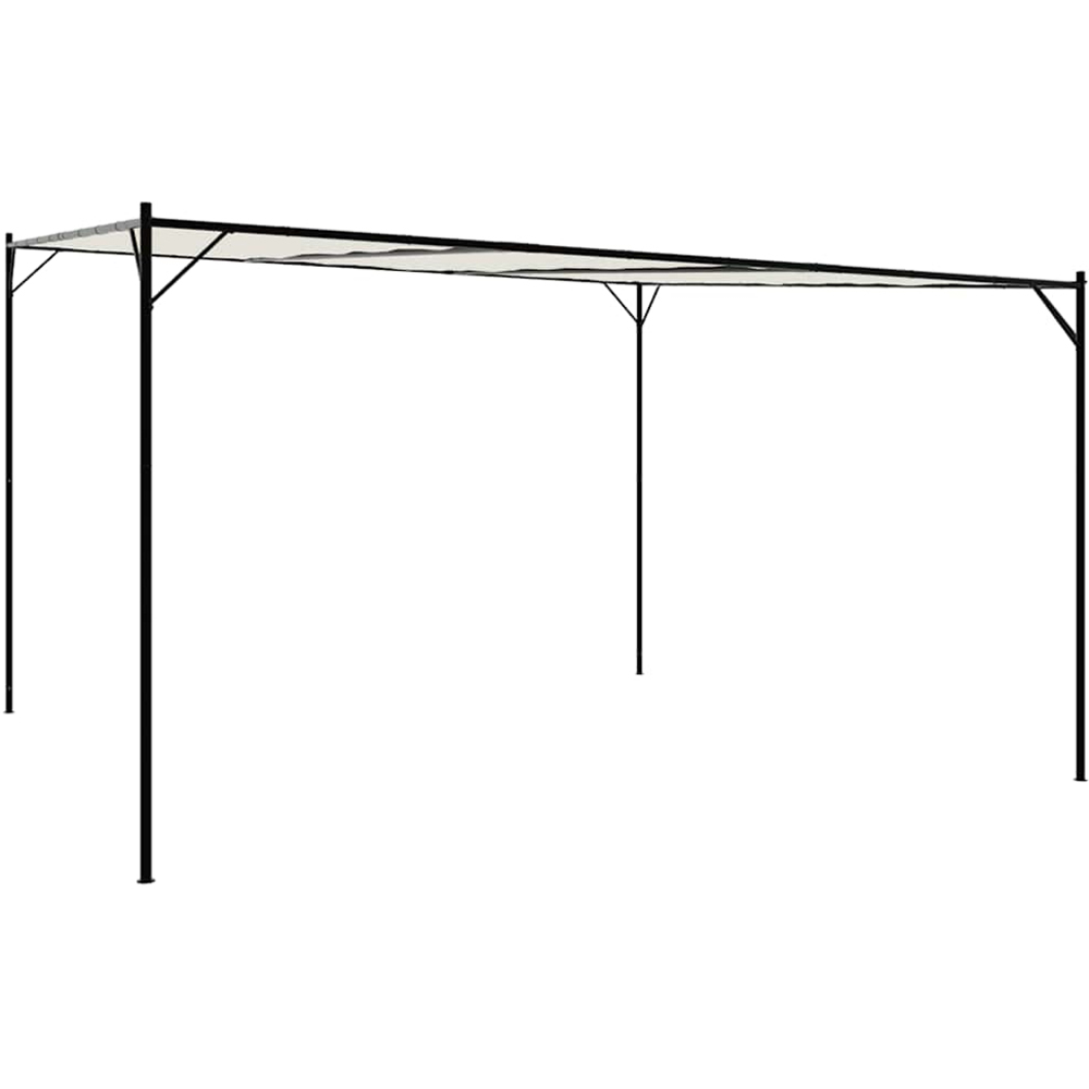 vidaXL 4 x 4m White Waterproof Gazebo Image 2
