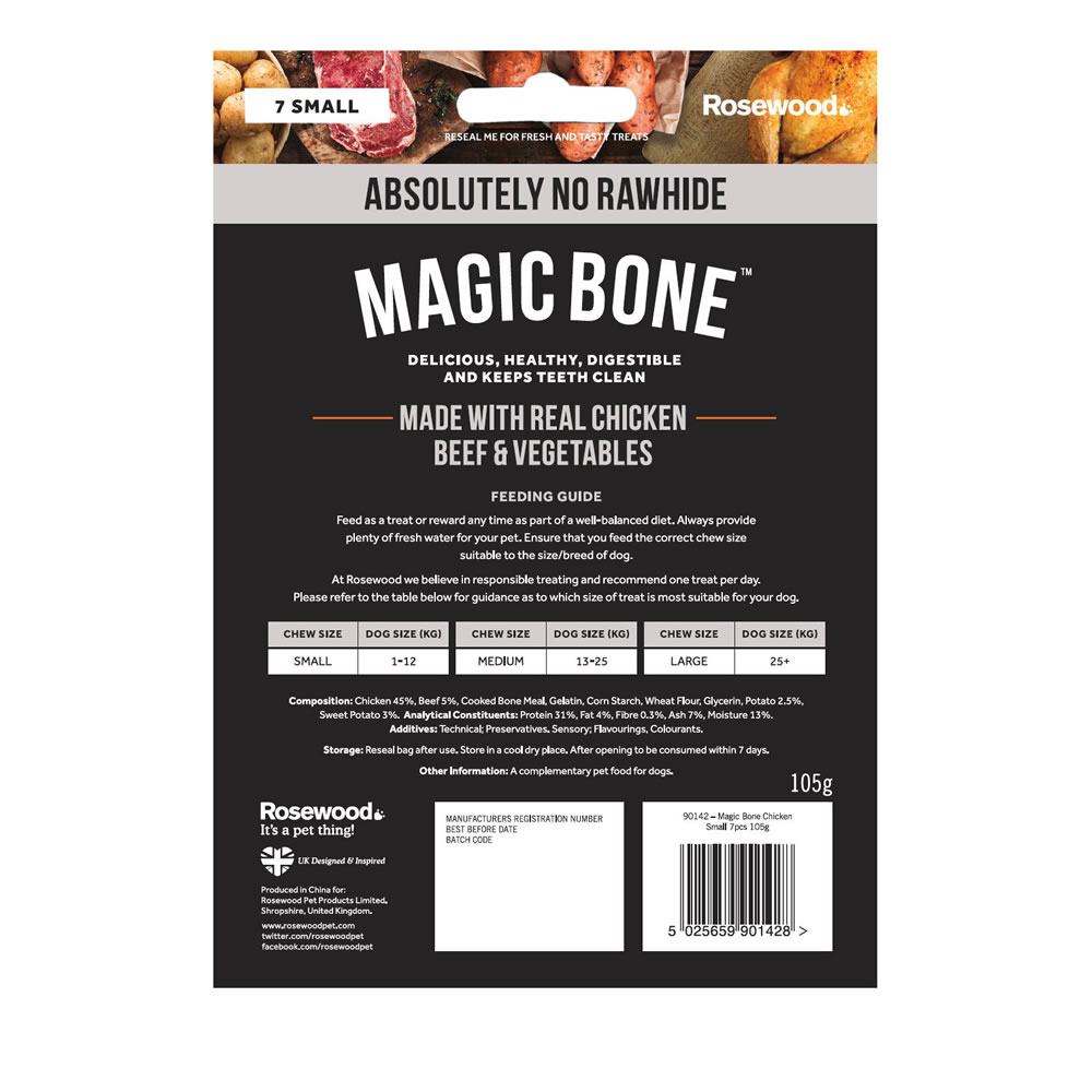 Rosewood 7 pack Magic Bone Chicken Mini Bones Image 3
