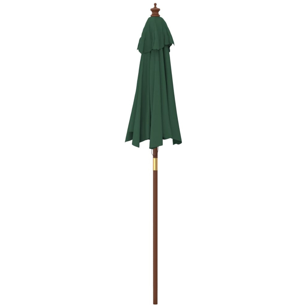 vidaXL Green Garden Parasol 2.3 x 1.9m Image 4