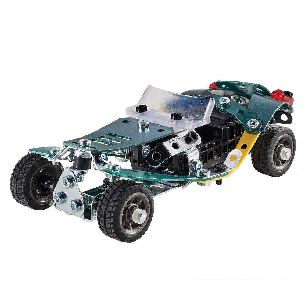 Meccano 5 Model Set Roadster With Motor Image 6