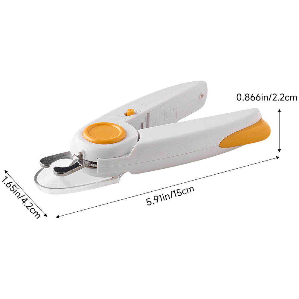 H&O Direct LED Stainless Steel Pet Nail Clipper Image 6