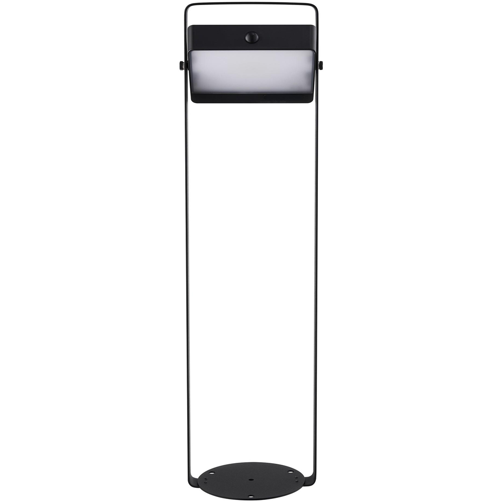 Nordlux Saulio Black Solar Tiltable Head Garden Light with Motion Sensor Image 4