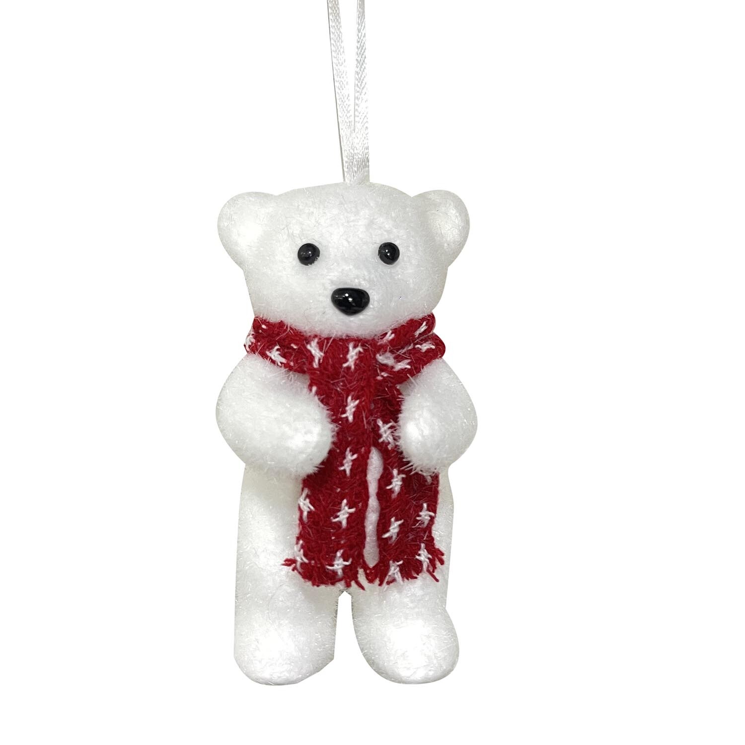 Hanging Bear Decoration - White Image