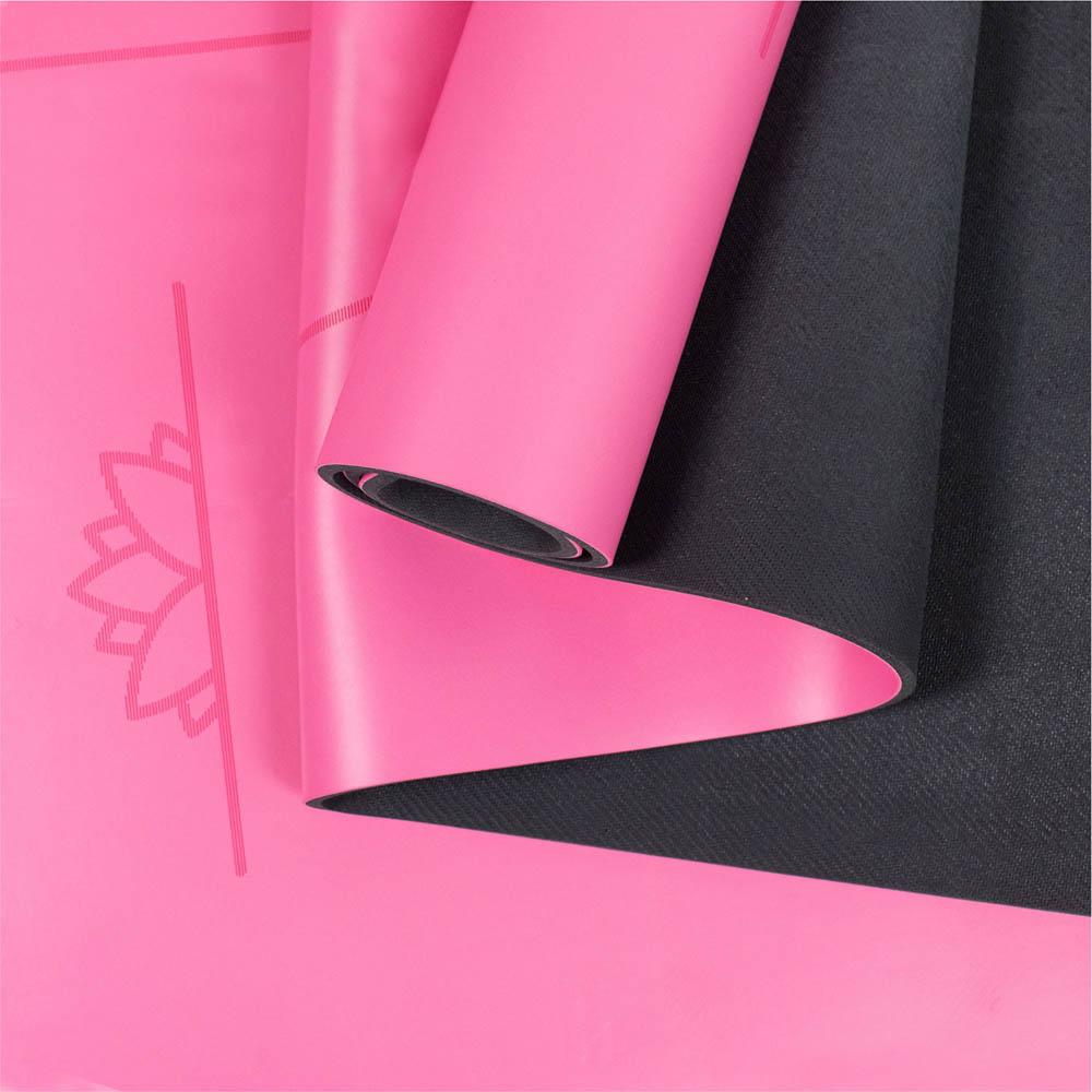 Myga Pink Alignment Yoga Mat XL Image 3