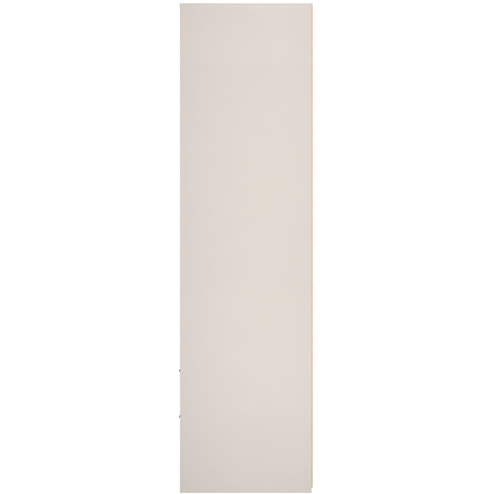 Crowndale Fluted 2 Door 2 Drawer Kashmir Matt Tall Wardrobe Ready Assembled Image 3