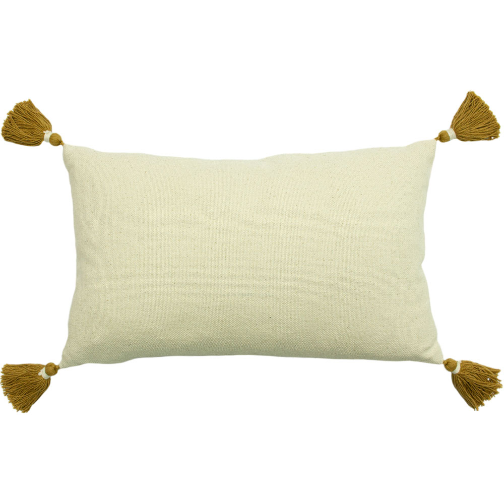 furn. Esme Ginger Tufted Cotton Cushion Image 2