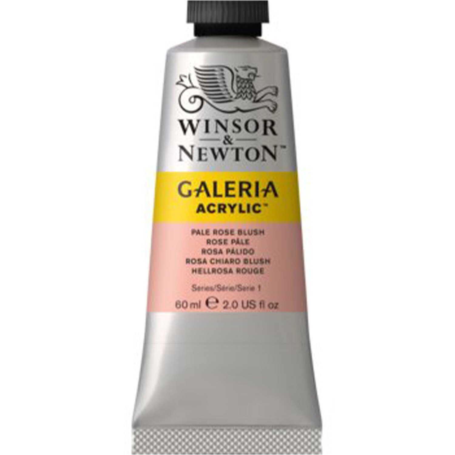 Winsor and Newton 60ml Galeria Acrylic Paint - Pale Rose Blush Image