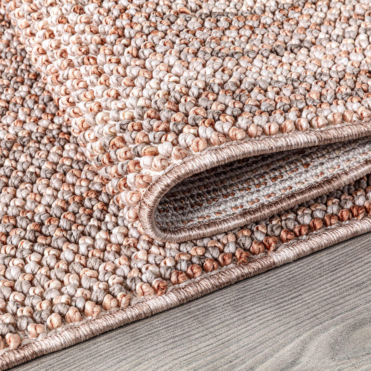 Azura Texture Rug - Terracotta / 160cm Image 3