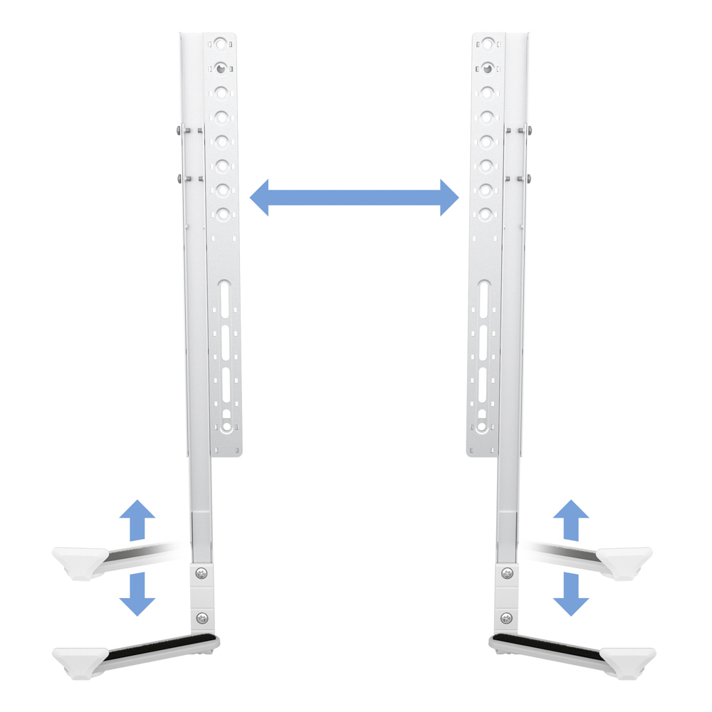 AVF White Universal Soundbar Attachment Kit Image 5