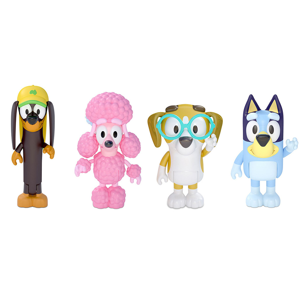 Single Bluey 4 Figure Playset in Assorted styles Image 7