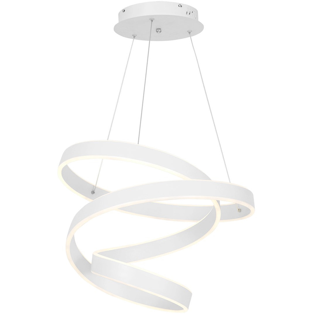 Milagro Andromeda White LED Pendant Lamp 230V Image 1