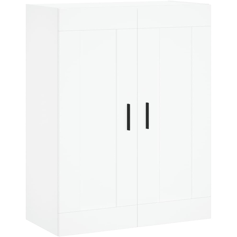 vidaXL 4 Door 3 Shelf White Highboard Image 5