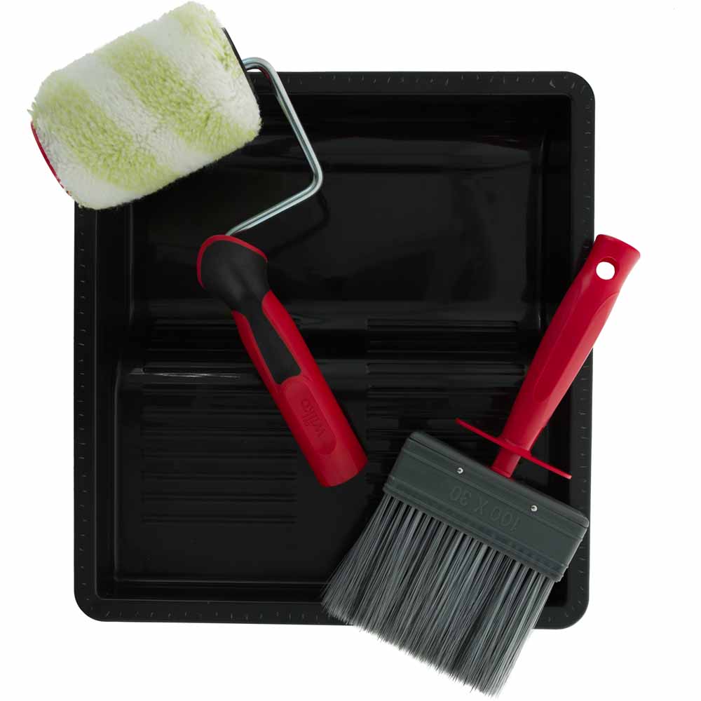 Wilko Small Exterior Painting Set 4 Pieces Image 7