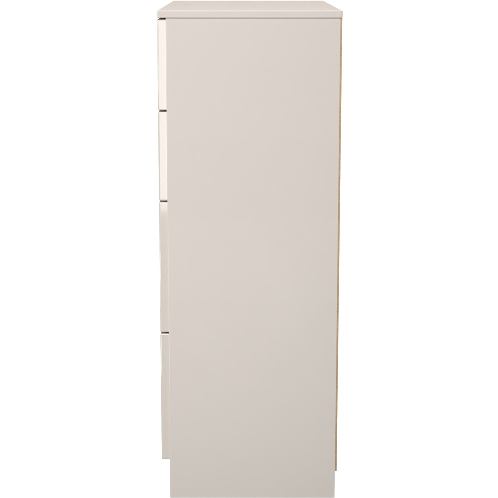 Crowndale Milan 4 Drawer Kashmir Gloss and Kashmir Deep Chest of Drawers Ready Assembled Image 6