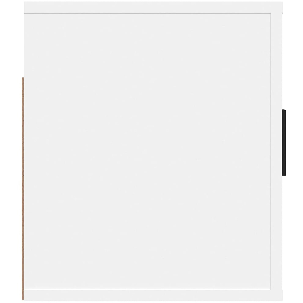 vidaXL 2 Door White Wall Mounted TV Cabinet Image 7