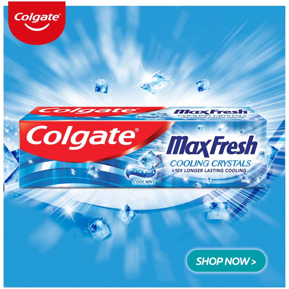 Colgate Max Fresh with Cooling Crystals Toothpaste  75ml Image 5