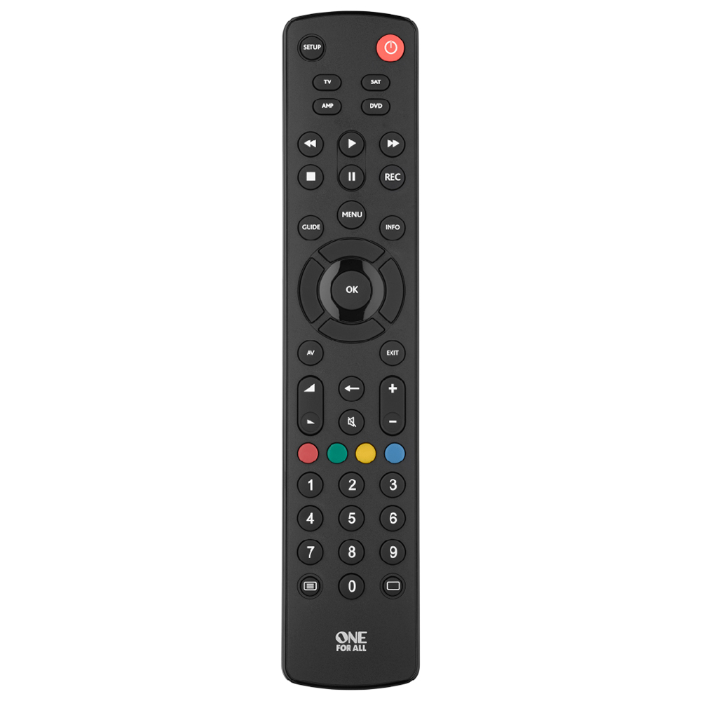 One For All Contour 4 Universal TV Remote Image 1