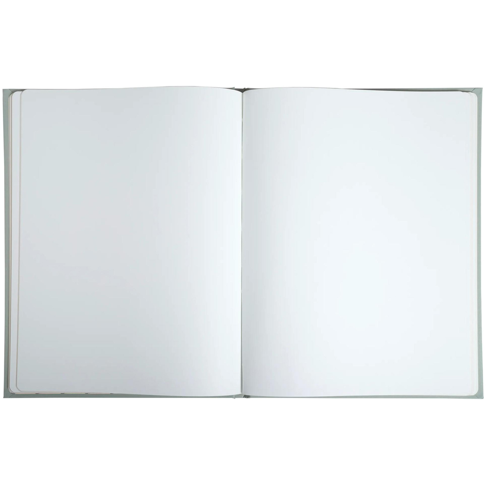 Exacompta Ellipse Green Rose Gold Embossed Guest Book with Gold Edges 100 Pages Image 6