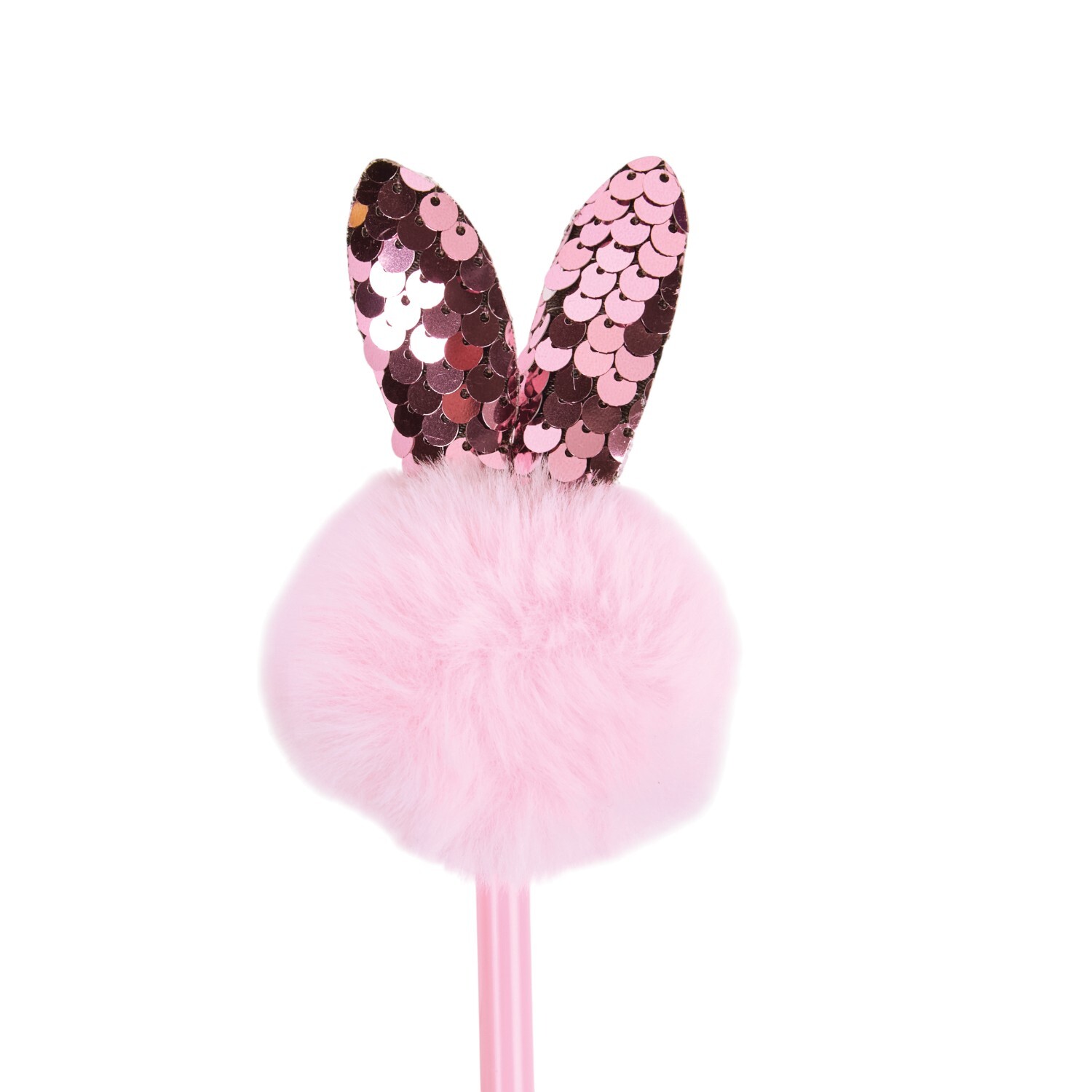 Spring Bunny Fluffy Pom Pom Pen Image 7