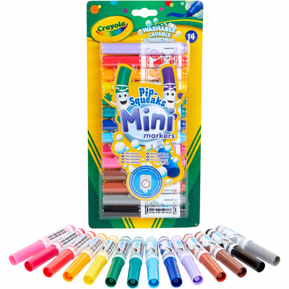 Crayola Pip Squeak Markers 14 pack Image 2