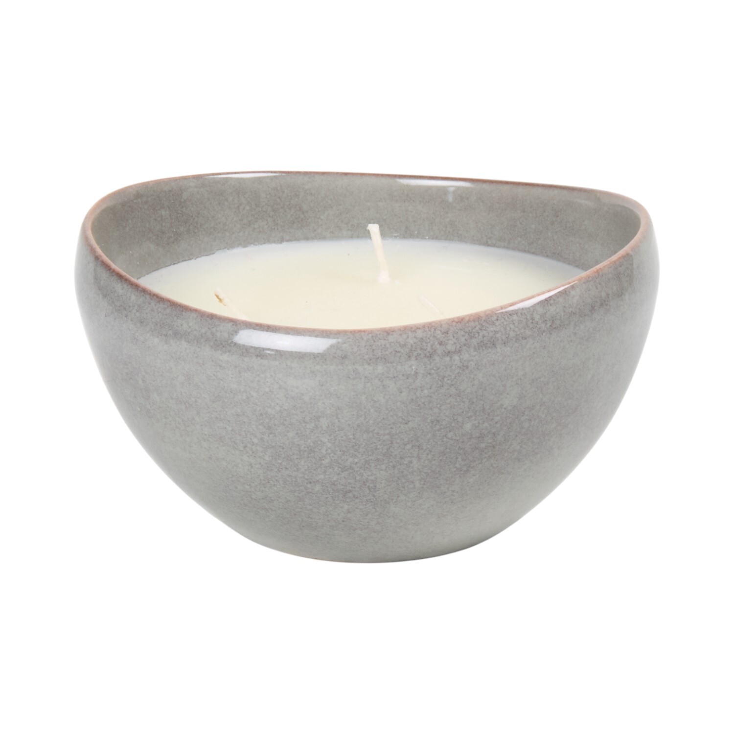 White Linen and Sea Salt Reactive Scented Candle Image 3