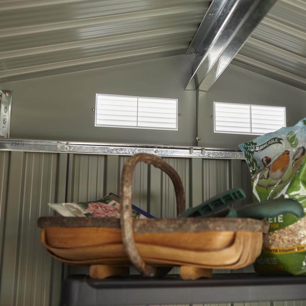 Trentvale 6X4 Metal Apex Shed Image 8