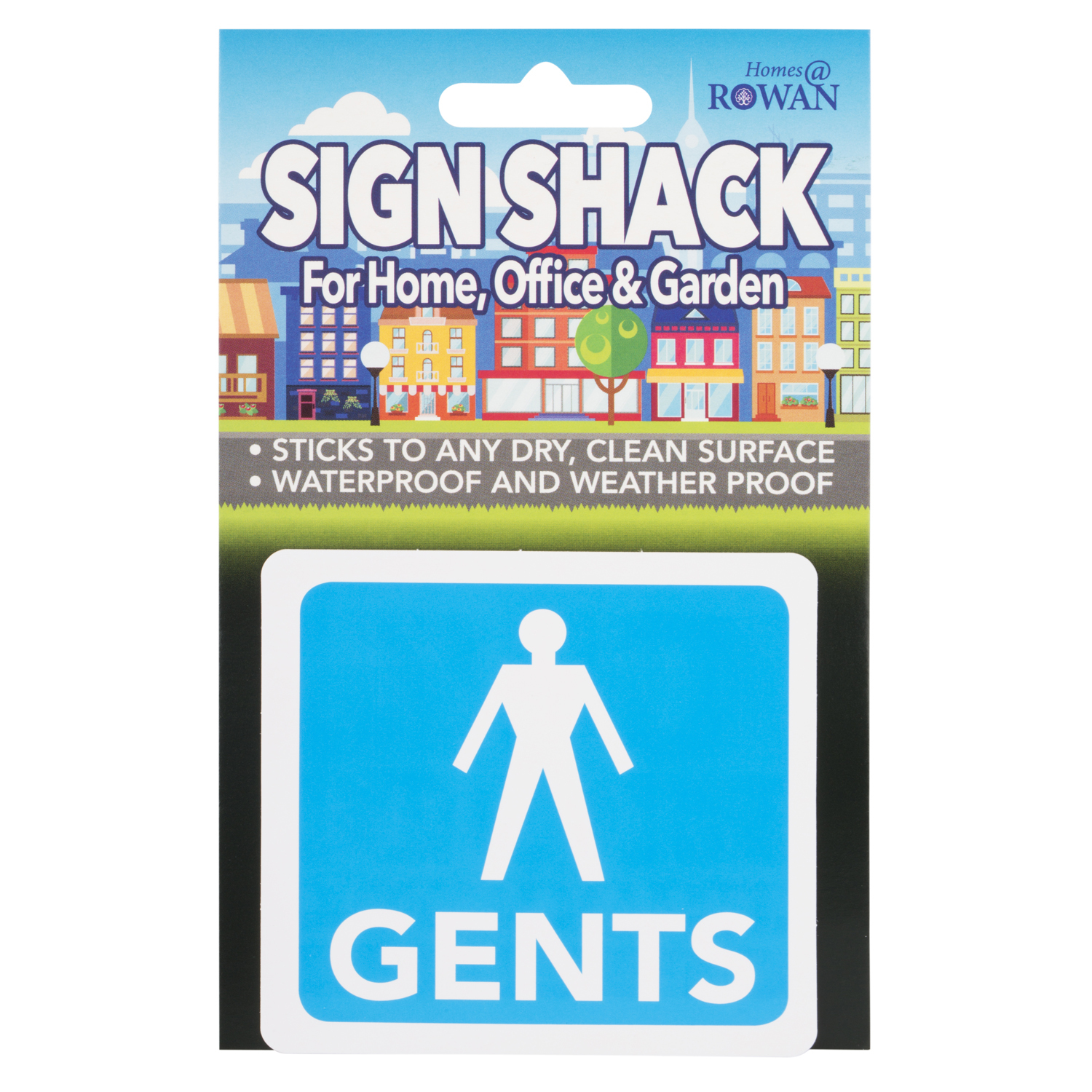 Sign Shack Blue Gents Sign Image 1