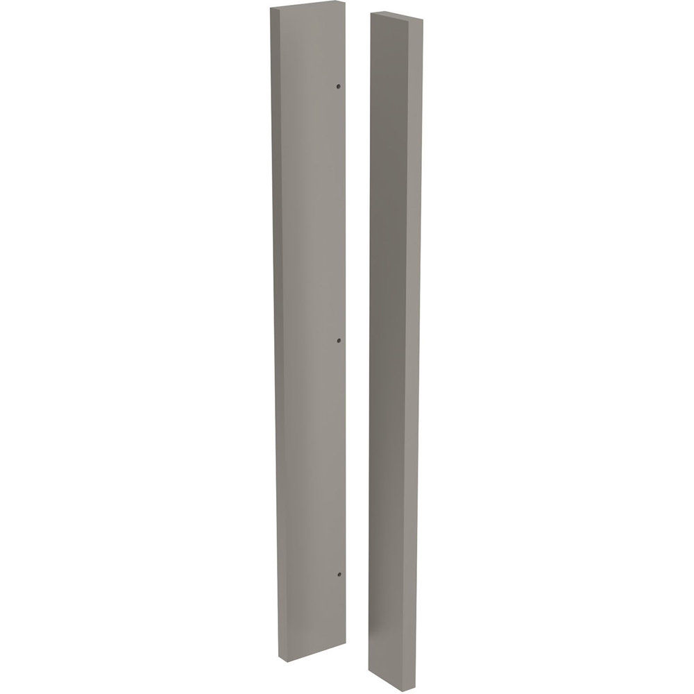Kitchen Kit J-Pull Matt Dust Grey Corner Post 720 x 80 x 80mm Image 1