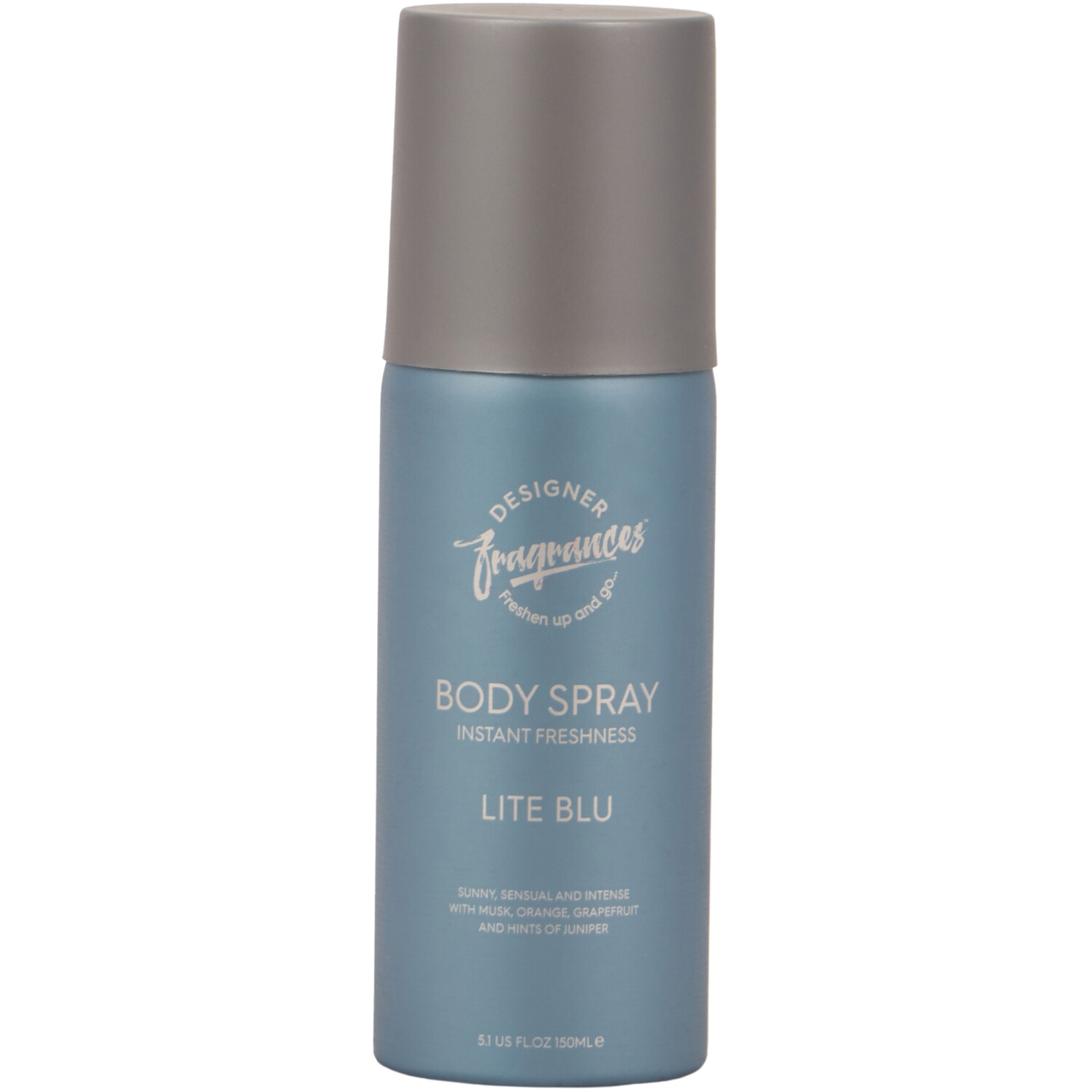 Designer Fragrances Lite Blu Body Spray - Blue Image 1