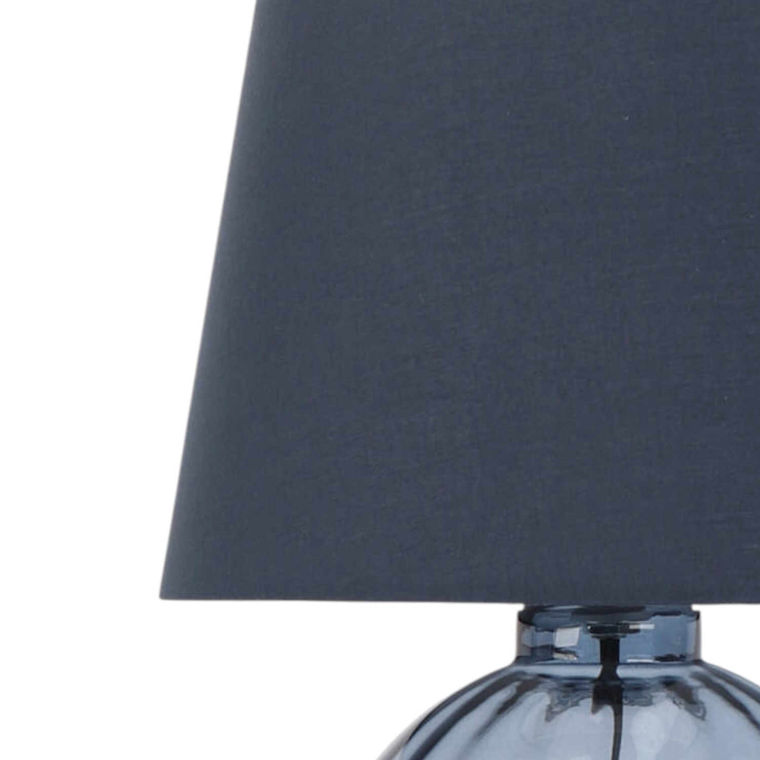Aven Glass Table Lamp Blue Image 4