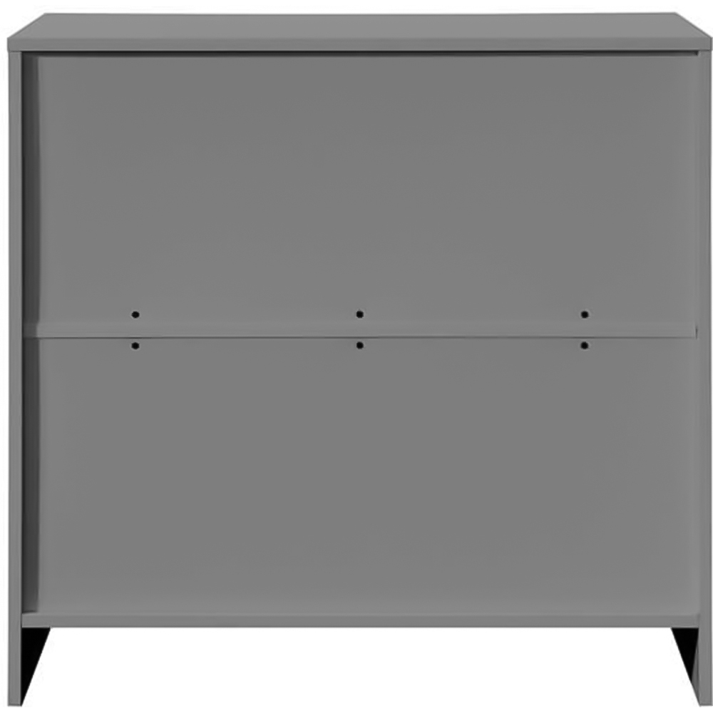 Oslo 3 Drawer Grey Chest of Drawers Image 5