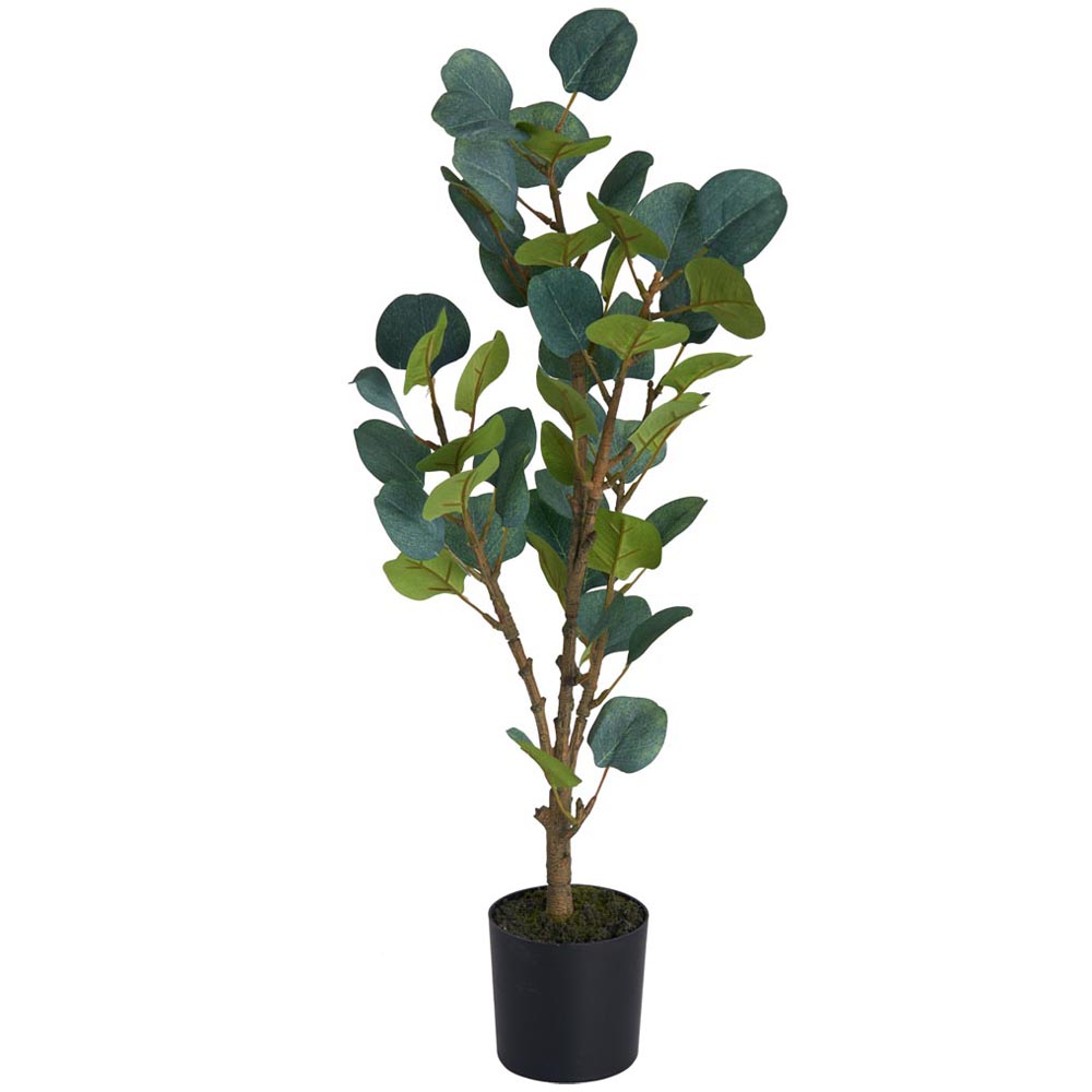 Wilko Faux Eucalyptus Plant 65cm Image 1
