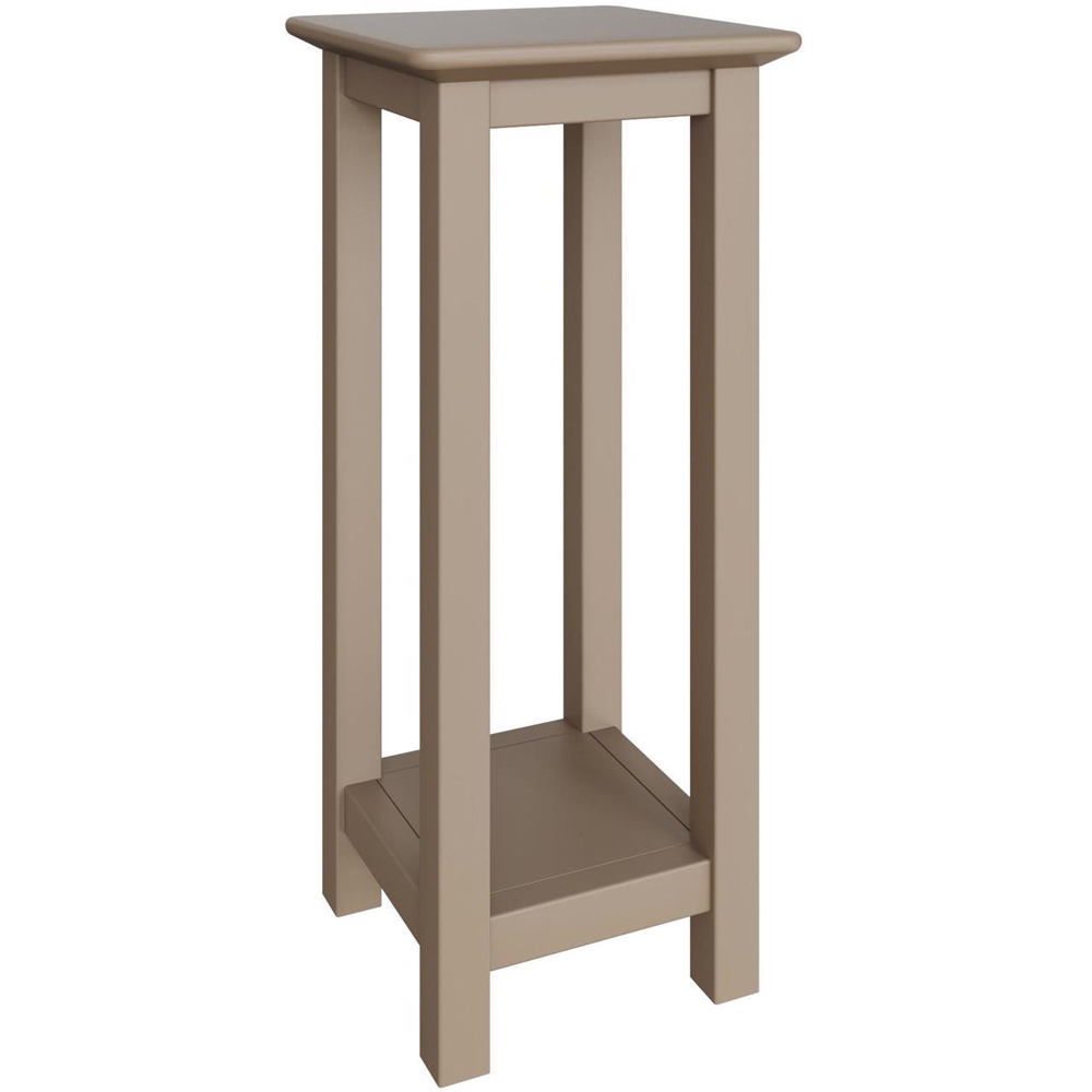 FWStyle Palma Putty Ready Assembled Side Lamp Table Image 2