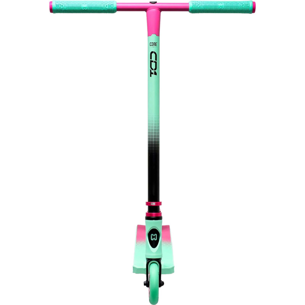 Core CD1 Teal and Pink Stunt Scooter Image 4