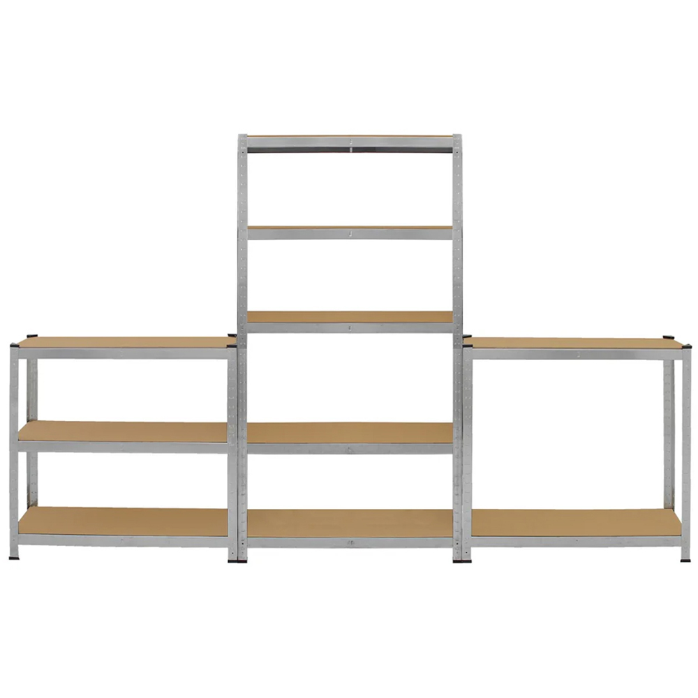 Monster Shop GALWIX Galvanised Racking Units 180 x 90 x 30cm 6 Pack Image 3