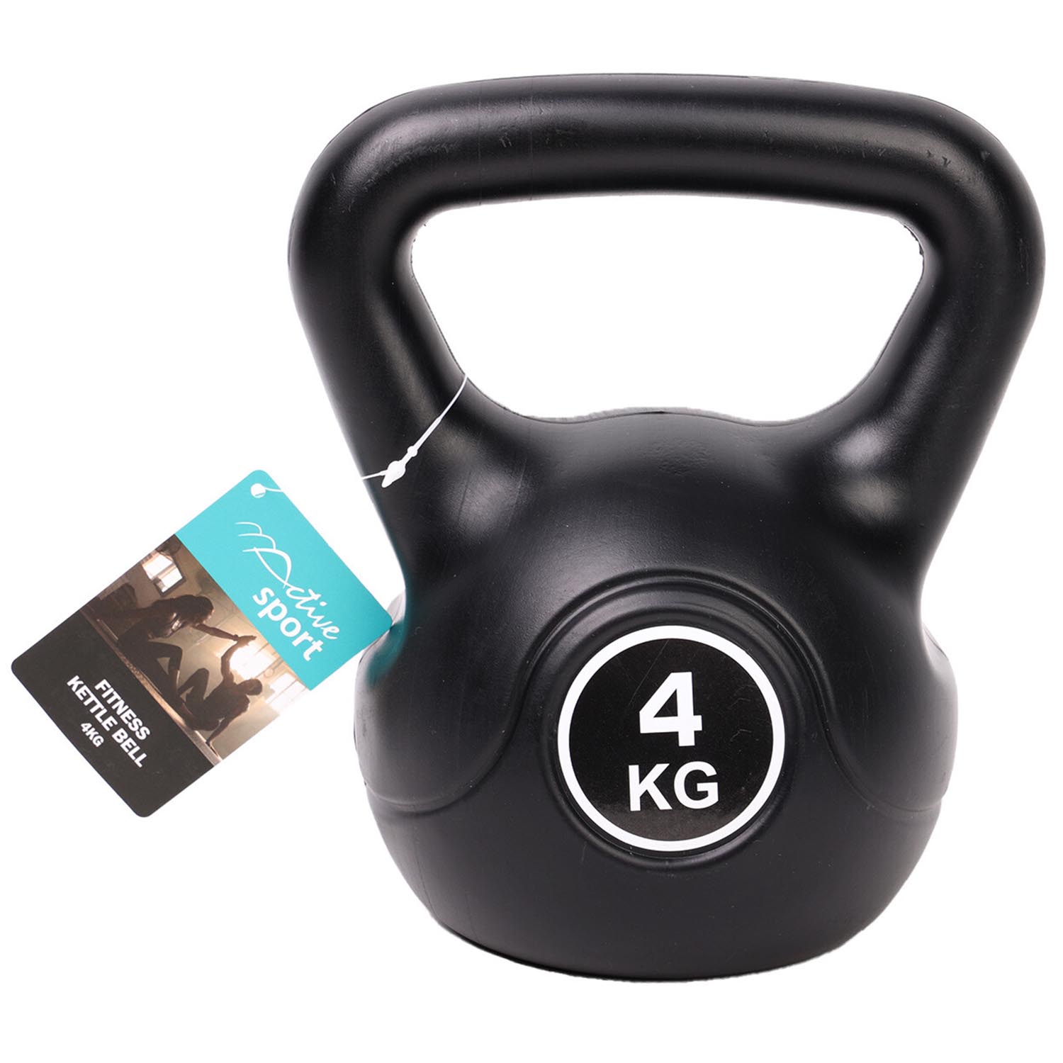 Active Sport Fitness KettleBell - Black / 4kg Image
