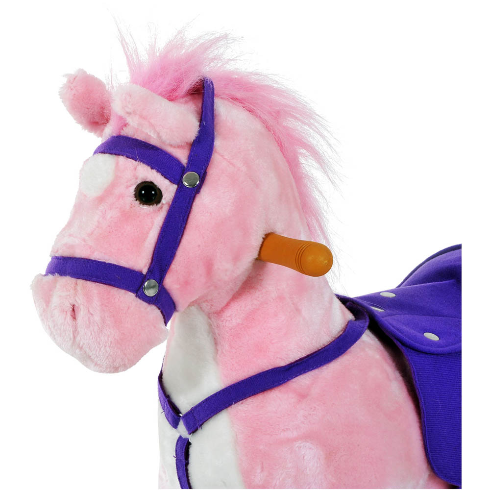 Tommy Toys Rocking Horse Pony Toddler Ride On Pink Image 7