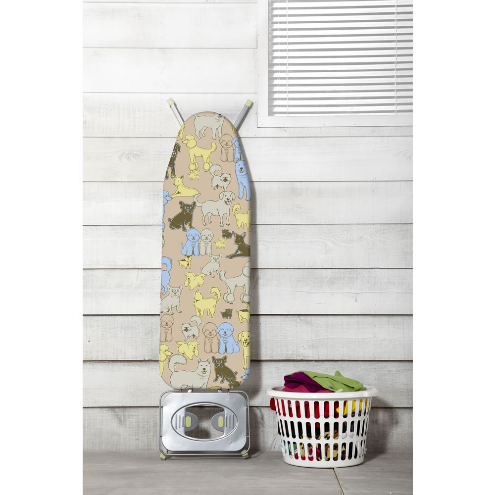 JML Ultimate Fast Fit Ironing Board Cover Pooch Design Image 3