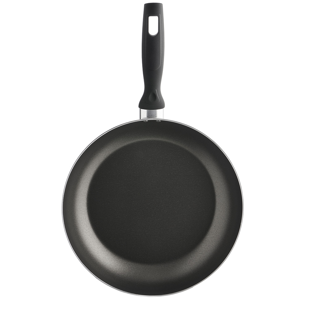 Wilko 28cm Aluminium Frying Pan with Lid Image 1