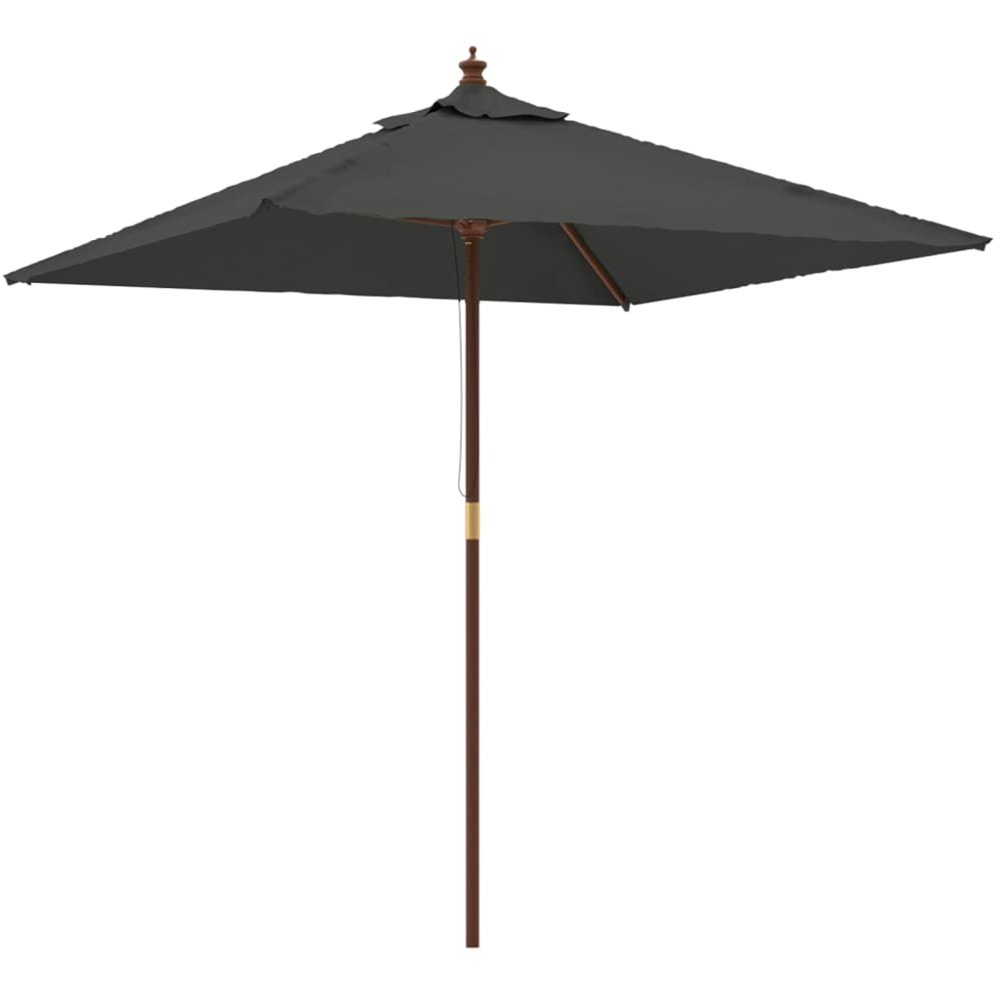 vidaXL Anthracite Garden Parasol 2.3 x 1.9m Image 1