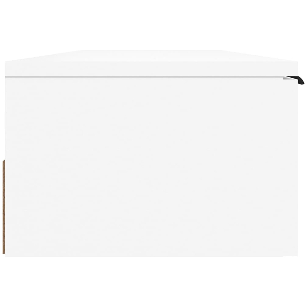 vidaXL 3 Drawer White Wall Cabinet Image 7