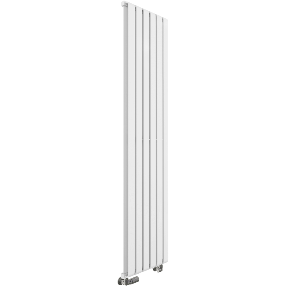 Terma Warp Room 3870 BTU Matt White Radiator 1800 x 395mm Image 1