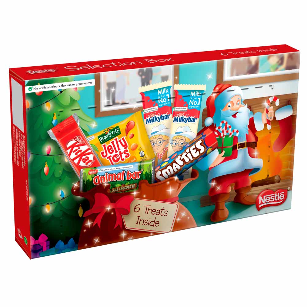Nestlé Medium Christmas Chocolate Selection Box 144g Image 2