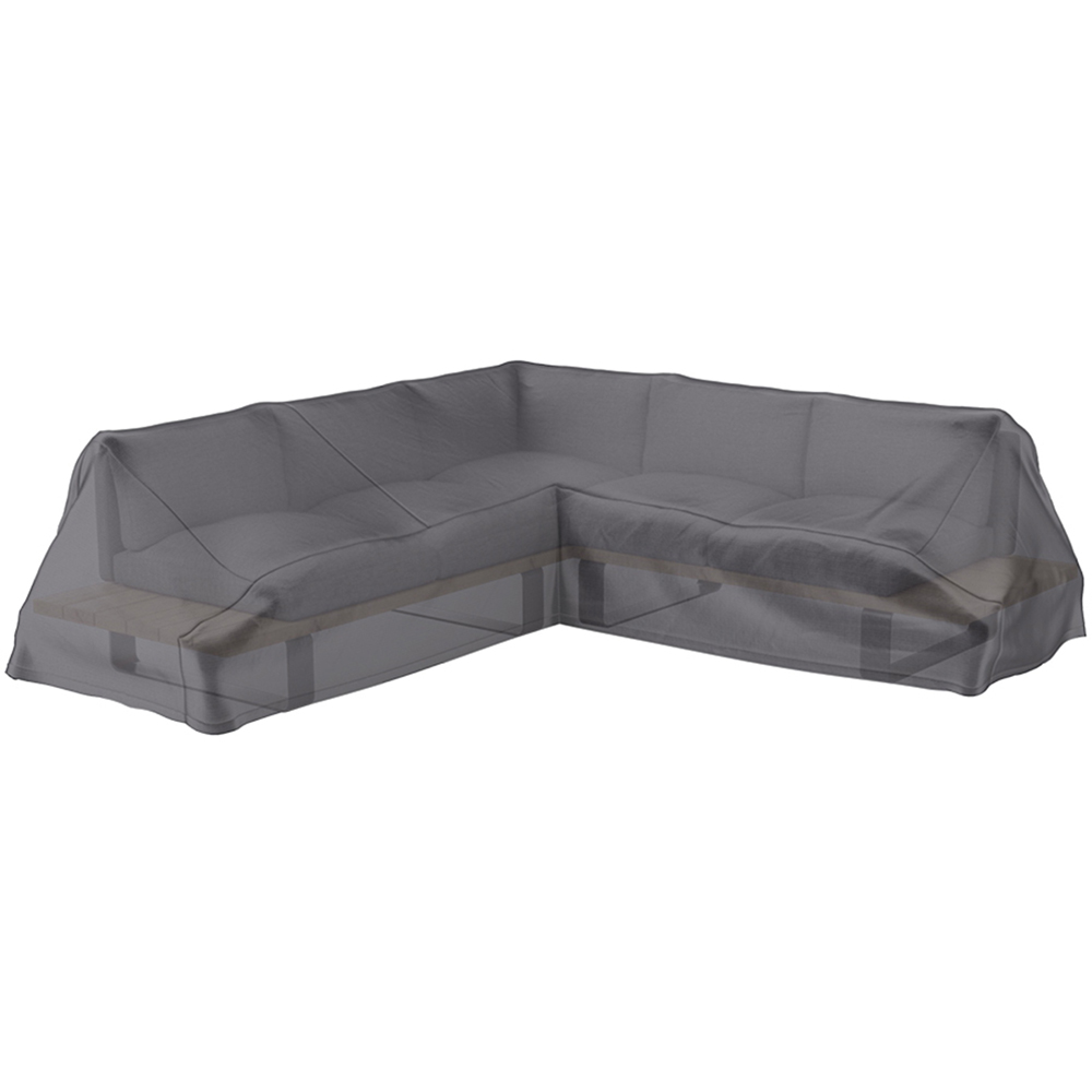 Platinum AeroCover Breathable L Shaped Outdoor Sofa Platform Cover 70 x 300cm Image 1