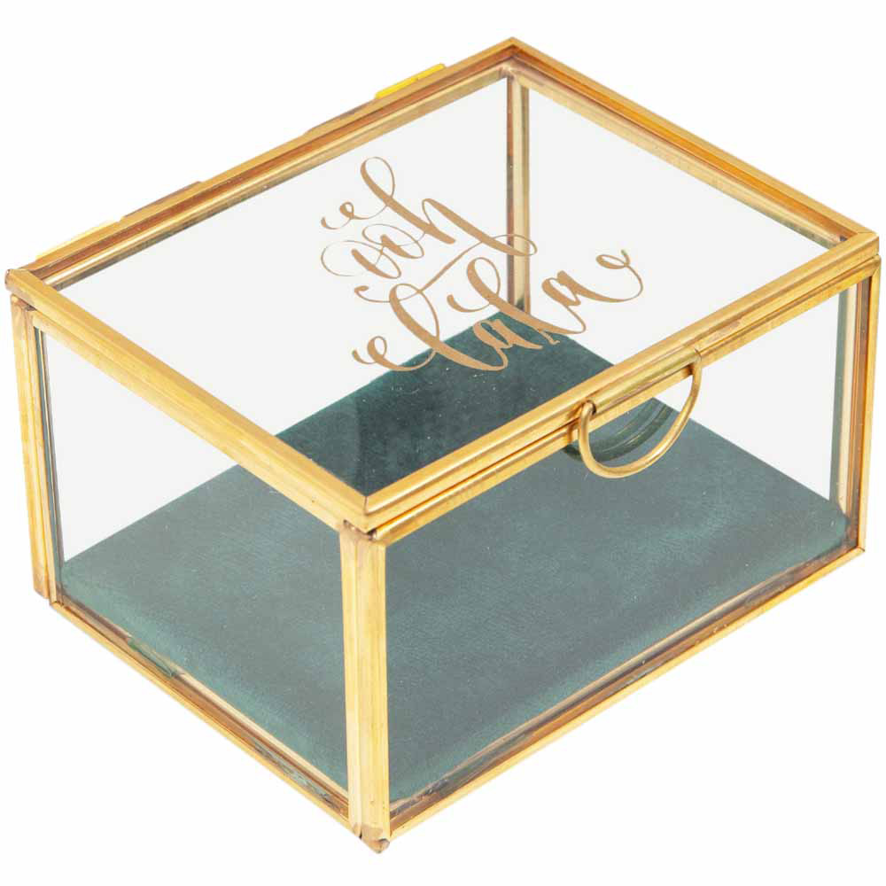 Hestia Green Jewellery Box Image