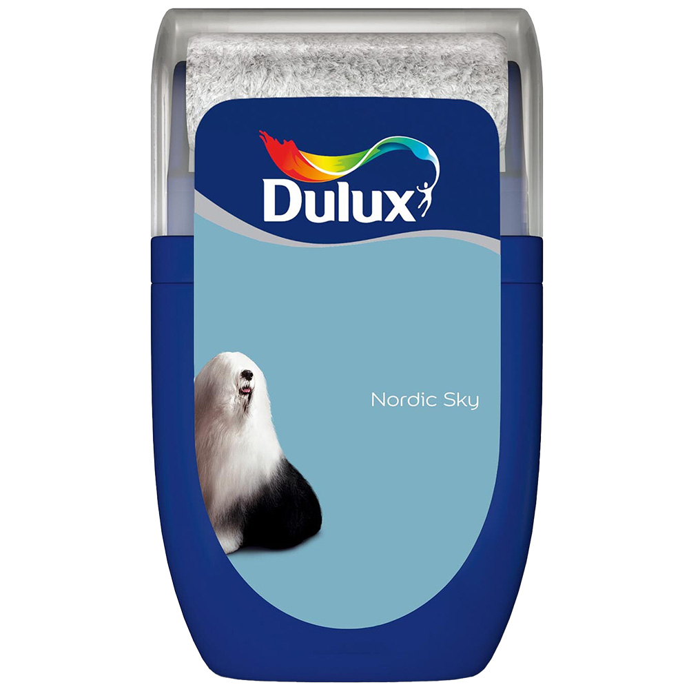 Dulux Nordic Sky Matt Paint Tester Pot 30ml Image 1