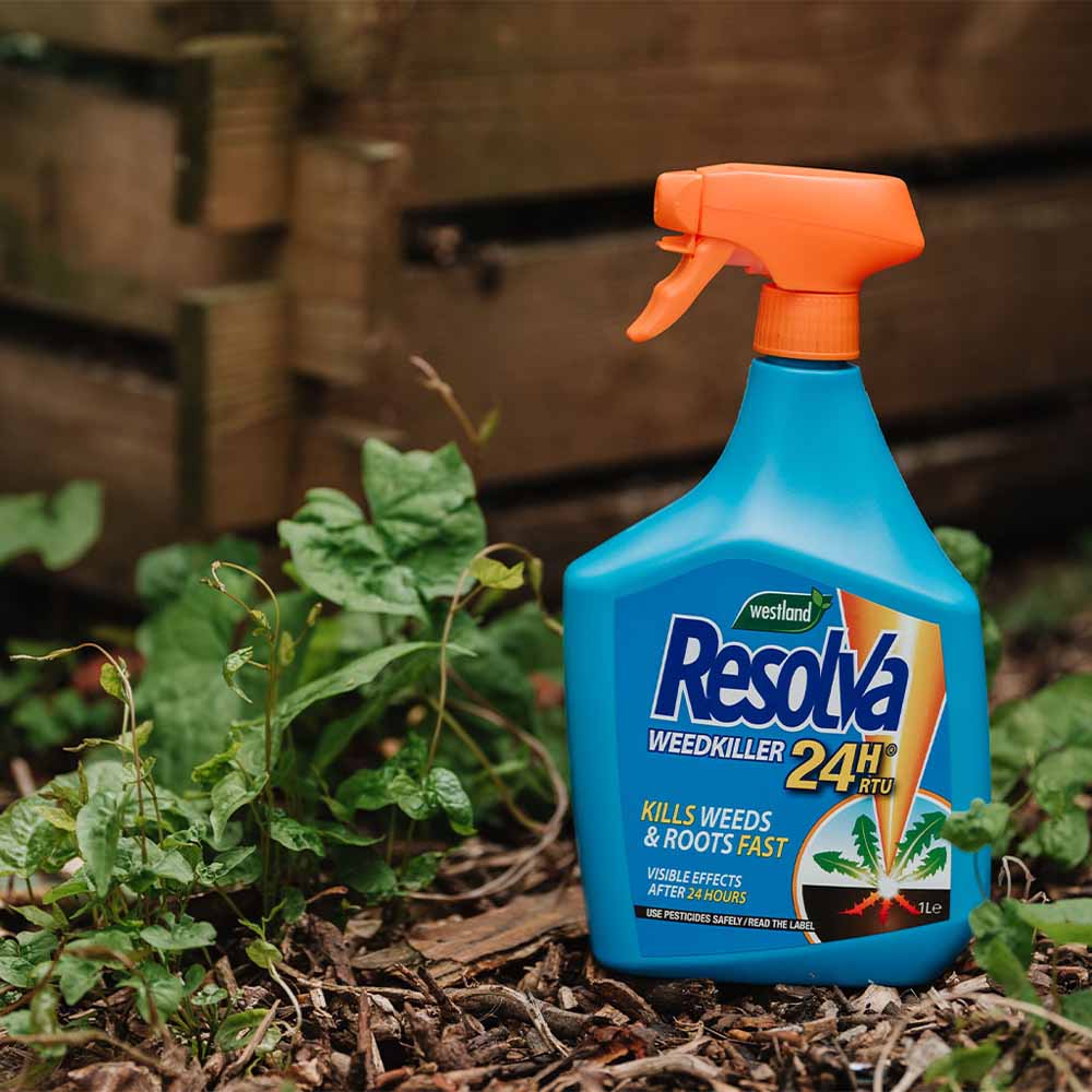 Resolva 24H Ready To Use Weedkiller 1L Image 4