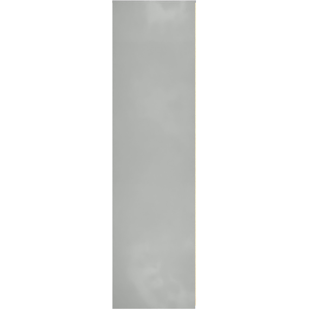 Crowndale Diamond 3 Door Dusk Grey Tall Wardrobe Ready Assembled Image 3